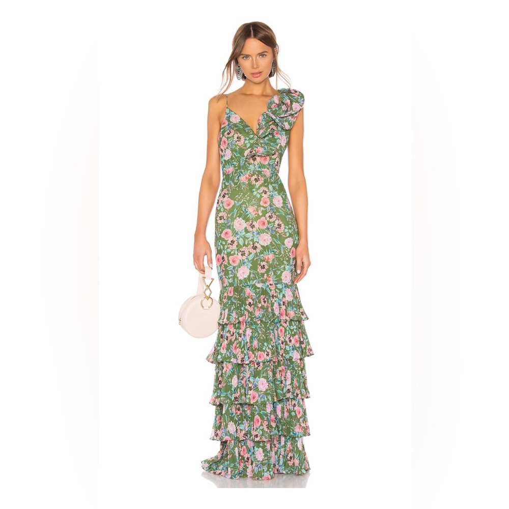 Amur Green Floral Dress